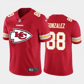 Wholesale Cheap Kansas City Chiefs #88 Tony Gonzalez Red Men\'s Nike Big Team Logo Player Vapor Limited NFL Jersey