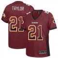 Wholesale Cheap Nike Redskins #21 Sean Taylor Burgundy Red Team Color Women's Stitched NFL Elite Drift Fashion Jersey