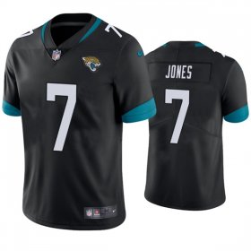 Wholesale Cheap Men\'s Jacksonville Jaguars #7 Zay Jones Black Vapor Untouchable Limited Stitched Jersey