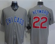Wholesale Cheap Cubs #22 Jason Heyward Grey New Cool Base Stitched MLB Jersey