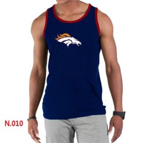Wholesale Cheap Men\'s Nike NFL Denver Broncos Sideline Legend Authentic Logo Tank Top Dark Blue
