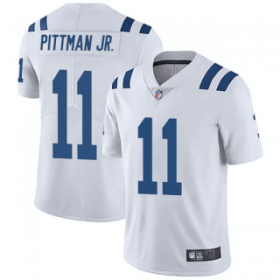 Wholesale Cheap Men\'s Indianapolis Colts #11 Michael Pittman Jr. White Limited Color Rush Vapor Untouchable Limited Stitched Jersey