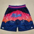 Wholesale Cheap Men's Miami Heat Transfer Shift Pocket Shorts