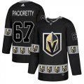 Wholesale Cheap Adidas Golden Knights #67 Max Pacioretty Black Authentic Team Logo Fashion Stitched NHL Jersey