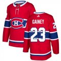 Wholesale Cheap Adidas Canadiens #23 Bob Gainey Red Home Authentic Stitched NHL Jersey