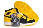 Wholesale Cheap Air Jordan 1 Retro Shoes Yellow/Black