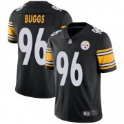Wholesale Cheap Men's Pittsburgh Steelers #96 Isaiah Buggs Limited Black Team Color Vapor Untouchable Jersey