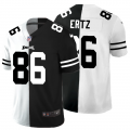 Cheap Philadelphia Eagles #86 Zach Ertz Men's Black V White Peace Split Nike Vapor Untouchable Limited NFL Jersey