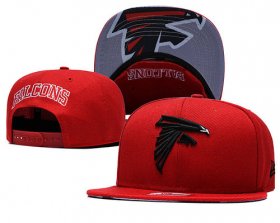 Wholesale Cheap Falcons Team Logo Red Adjustable Hat