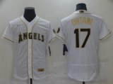 Wholesale Cheap Men Los Angeles Angels 17 Ohtani White Elite 2021 Nike MLB Jersey
