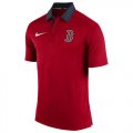 Wholesale Cheap Men's Boston Red Sox Nike Red Authentic Collection Dri-FIT Elite Polo