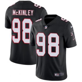 Wholesale Cheap Nike Falcons #98 Takkarist McKinley Black Alternate Men\'s Stitched NFL Vapor Untouchable Limited Jersey