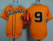 Wholesale Cheap Giants #9 Brandon Belt Orange Cool Base Stitched MLB Jersey