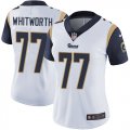 Wholesale Cheap Nike Rams #77 Andrew Whitworth White Women's Stitched NFL Vapor Untouchable Limited Jersey