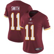 Wholesale Cheap Nike Redskins #11 Alex Smith Burgundy Red Team Color Women's Stitched NFL Vapor Untouchable Limited Jersey