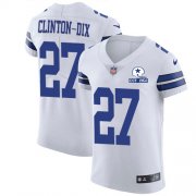 Wholesale Cheap Nike Cowboys #27 Ha Ha Clinton-Dix White Men's Stitched With Established In 1960 Patch NFL New Elite Jersey