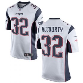 Wholesale Cheap Nike Patriots #32 Devin McCourty White Youth Stitched NFL New Elite Jersey