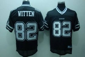 Wholesale Cheap Cowboys #82 Jason Witten Black Shadow Stitched NFL Jersey