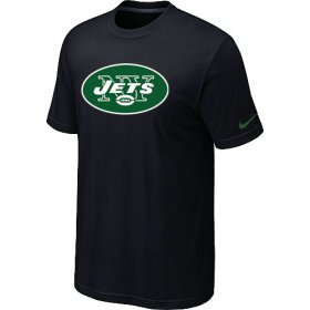 Wholesale Cheap Nike New York Jets Sideline Legend Authentic Logo Dri-FIT NFL T-Shirt Black
