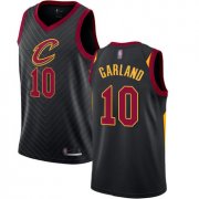 Wholesale Cheap Cavaliers #10 Darius Garland Black Basketball Swingman Statement Edition Jersey