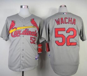Wholesale Cheap Cardinals #52 Michael Wacha Grey Cool Base Stitched MLB Jersey