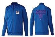 Wholesale Cheap NFL New York Giants Victory Jacket Blue_1