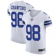 Wholesale Cheap Nike Cowboys #98 Tyrone Crawford White Men's Stitched NFL Vapor Untouchable Elite Jersey