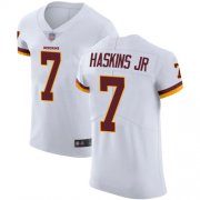Wholesale Cheap Nike Redskins #7 Dwayne Haskins Jr White Men's Stitched NFL Vapor Untouchable Elite Jersey