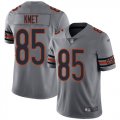 Wholesale Cheap Nike Bears #85 Cole Kmet Silver Men's Stitched NFL Limited Inverted Legend Jersey