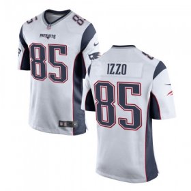 Wholesale Cheap Men\'s New England Patriots #85 Ryan Izzo White Vapor Untouchable Stitched NFL Nike Limited Jersey