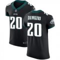 Wholesale Cheap Nike Eagles #20 Brian Dawkins Black Alternate Men's Stitched NFL Vapor Untouchable Elite Jersey