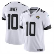 Cheap Men's Jacksonville Jaguars #10 Mac Jones White Vapor Untouchable Limited Football Stitched Jersey