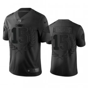 Wholesale Cheap Kansas City Chiefs #15 Patrick Mahomes Men\'s Nike Black NFL MVP Limited Edition Jersey