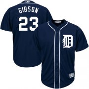 Wholesale Cheap Tigers #23 Kirk Gibson Navy Blue Cool Base Stitched Youth MLB Jersey