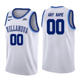 Cheap Youth Villanova Wildcats White Customized College Basketball Jersey