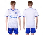 Wholesale Cheap Schalke 04 Blank Away Soccer Club Jersey