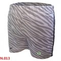 Wholesale Cheap Women's Nike NFL Green Bay Packers Embroidered Team Logo Zebra Stripes Shorts