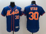 Wholesale Cheap Mets #30 Nolan Ryan Blue Flexbase Authentic Collection Stitched MLB Jersey