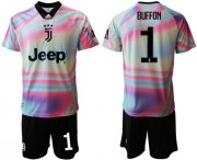 Wholesale Cheap Juventus #1 Buffon Anniversary Soccer Club Jersey