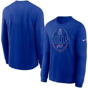 Wholesale Cheap Buffalo Bills Nike Icon Legend Performance Long Sleeve T-Shirt Royal
