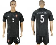 Wholesale Cheap Portugal #5 F.Coentrao Away Soccer Country Jersey
