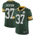 Wholesale Cheap Nike Packers #37 Josh Jackson Green Team Color Men's 100th Season Stitched NFL Vapor Untouchable Limited Jersey