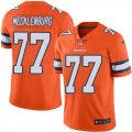 Wholesale Cheap Nike Broncos #77 Karl Mecklenburg Orange Men's Stitched NFL Limited Rush Jersey