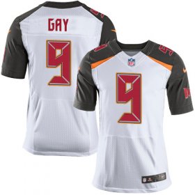 Wholesale Cheap Nike Buccaneers #9 Matt Gay White Men\'s Stitched NFL New Elite Jersey