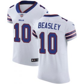 Wholesale Cheap Nike Bills #10 Cole Beasley White Men\'s Stitched NFL Vapor Untouchable Elite Jersey