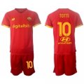 Wholesale Cheap Men Roma Soccer #10 Jerseys