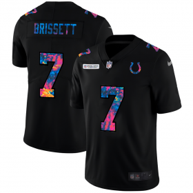 Cheap Indianapolis Colts #7 Jacoby Brissett Men\'s Nike Multi-Color Black 2020 NFL Crucial Catch Vapor Untouchable Limited Jersey