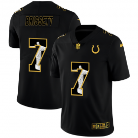 Wholesale Cheap Indianapolis Colts #7 Jacoby Brissett Men\'s Nike Carbon Black Vapor Cristo Redentor Limited NFL Jersey
