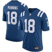 Wholesale Cheap Indianapolis Colts #18 Peyton Manning Men's Nike Royal Retired Player Limited Jersey
