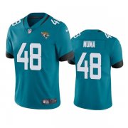 Wholesale Cheap Men's Jacksonville Jaguars #48 Chad Muma Teal Vapor Untouchable Limited Stitched Jersey